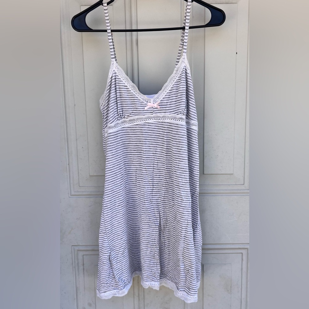 Marilyn Monroe Gray Striped Top